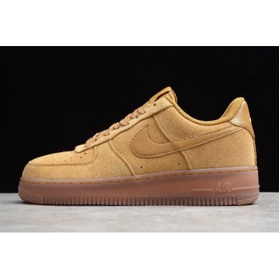 Nike Air Force 1 Lv8 3 Wheat/Gum Kahverengi / Açık Kahverengi Kaykay Ayakkabı Türkiye - XVEUZU57